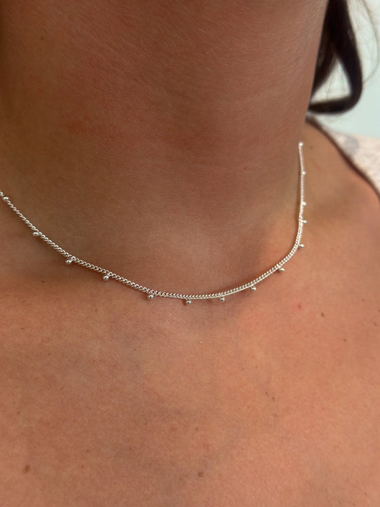 Silver Stacker Necklace