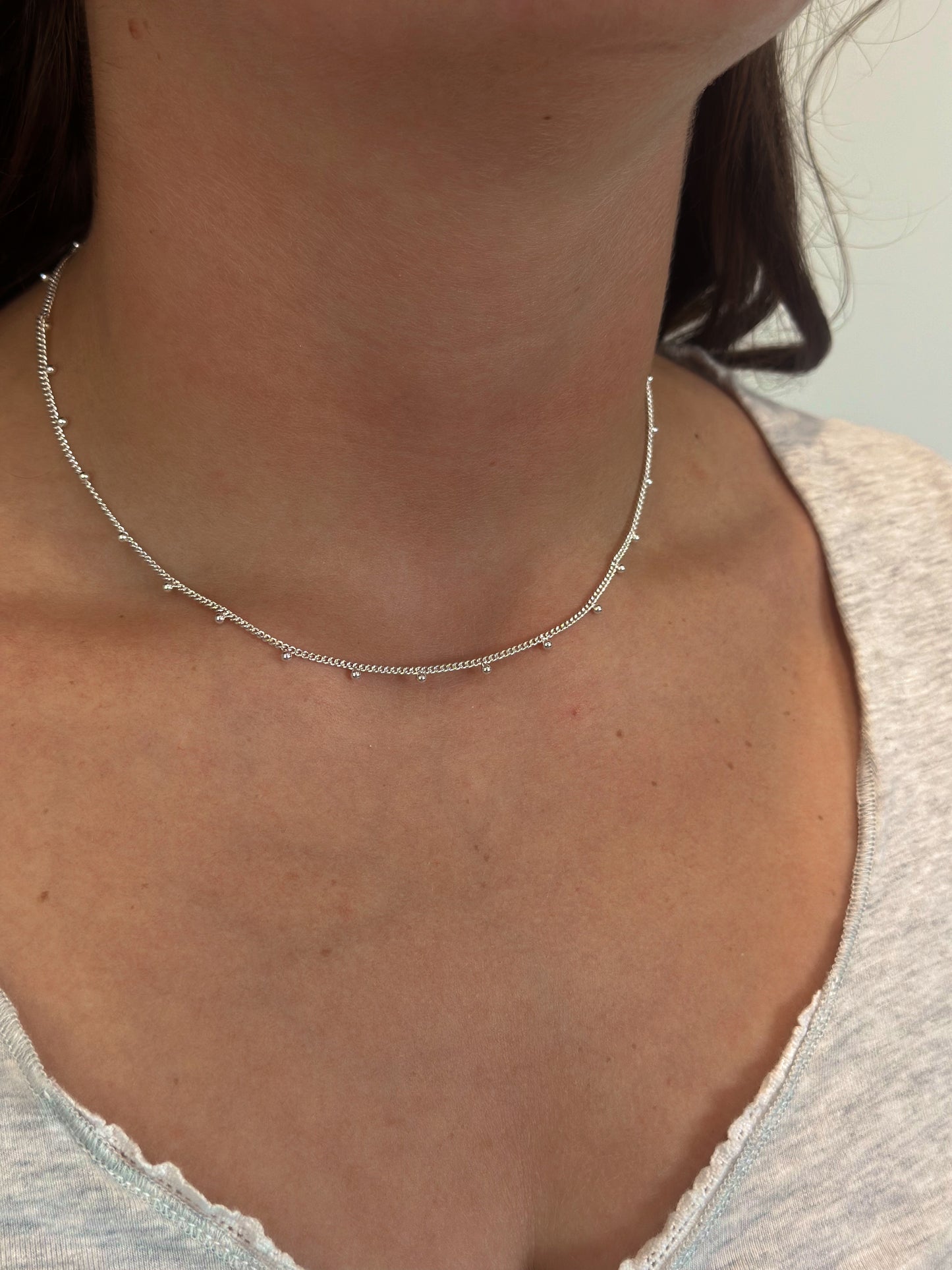 Silver Stacker Necklace